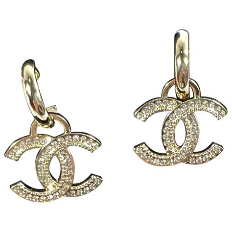 buy cheap chanel earrings online|pre owned chanel earrings.